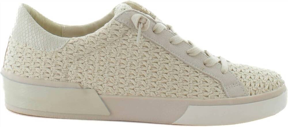 NEW DOLCE VITA women's woven sneaker in beige